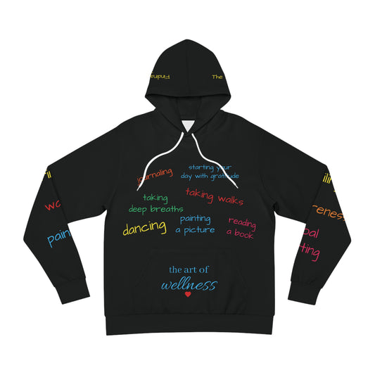 Wellness Words Hoodie — The Art of Wellness Self-Care Pullover