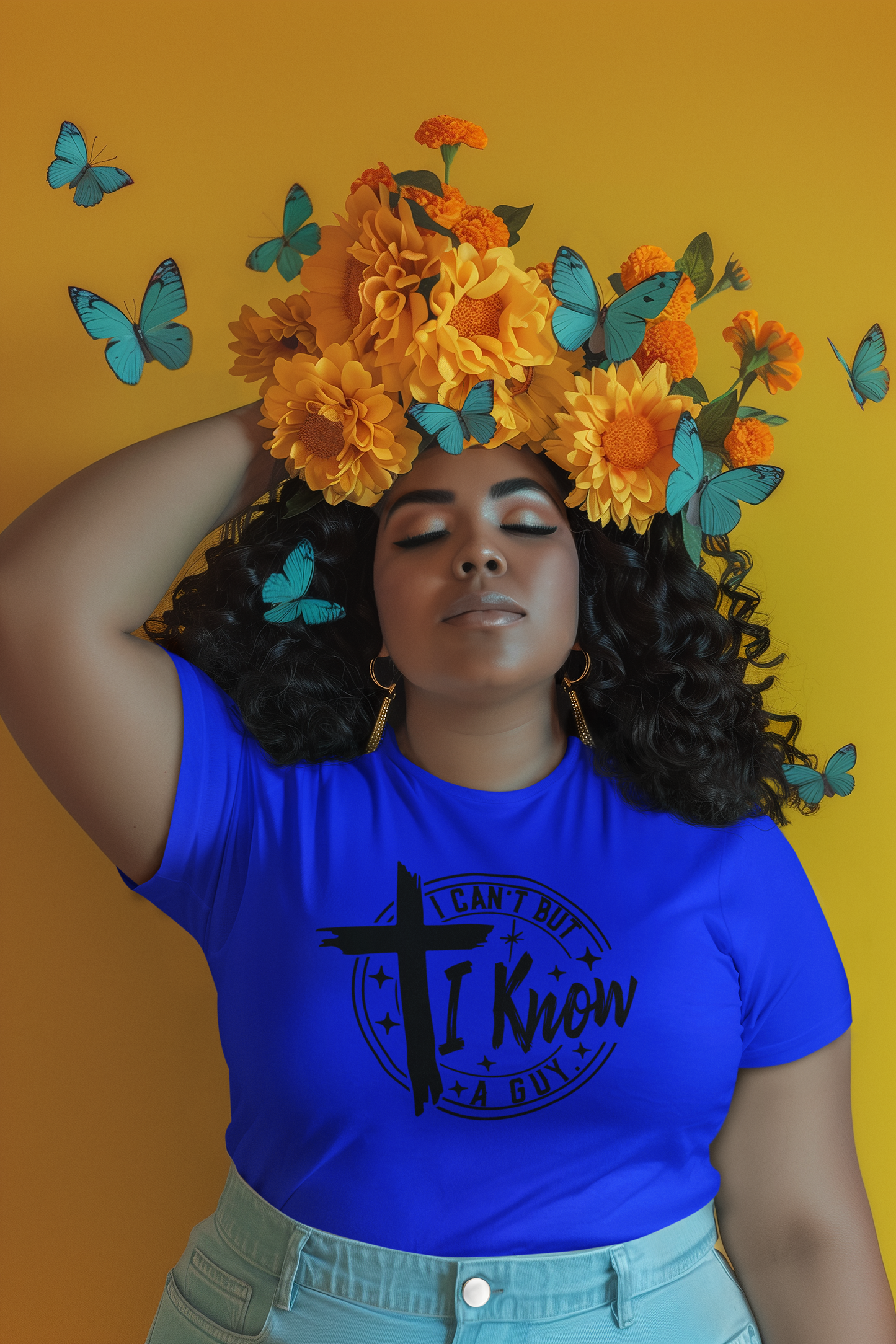“I Can’t But I Know a Guy” Faith Tee