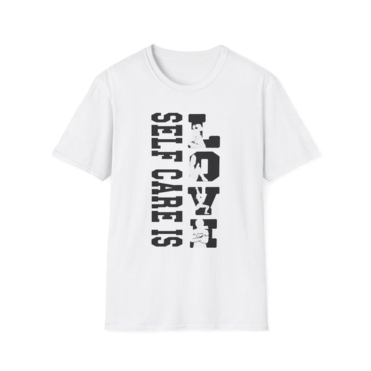 Self Care Is Love Vertical Graphic T-Shirt