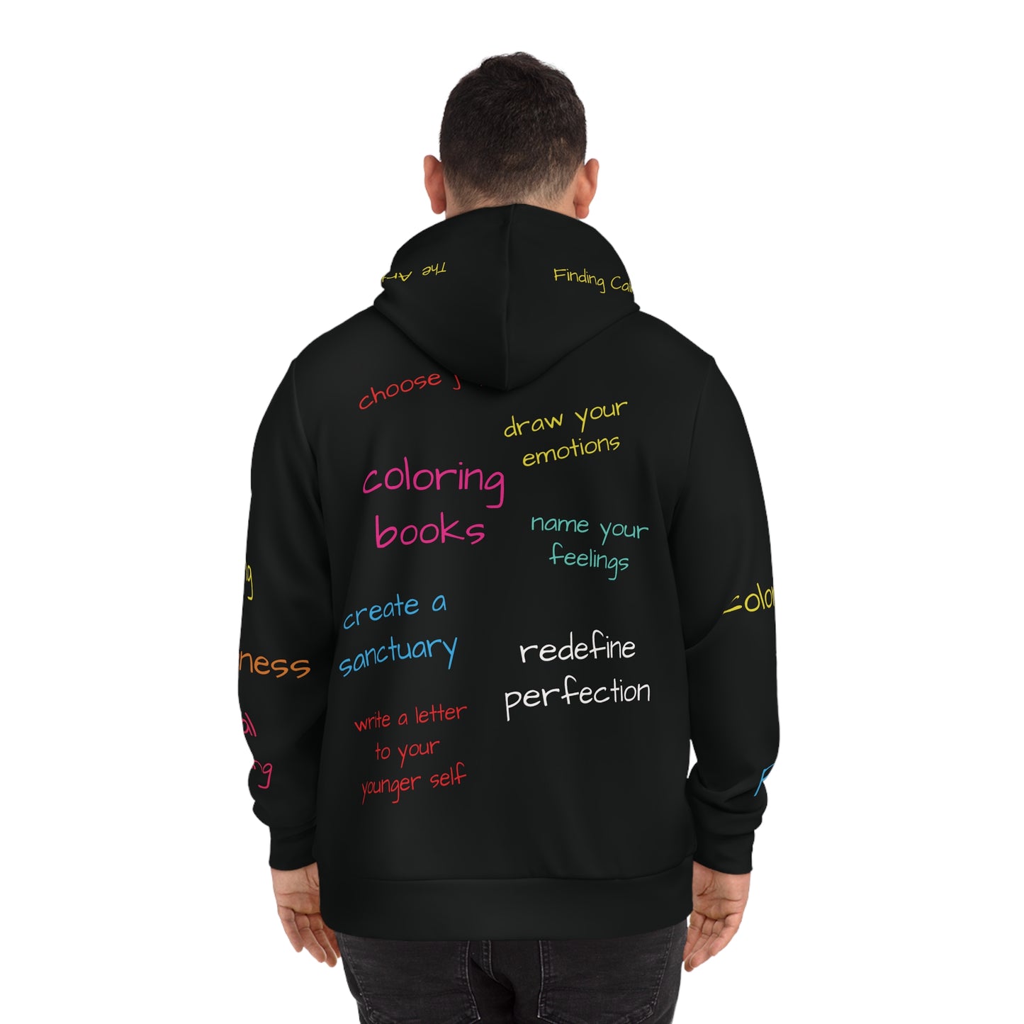 Wellness Words Hoodie — The Art of Wellness Self-Care Pullover