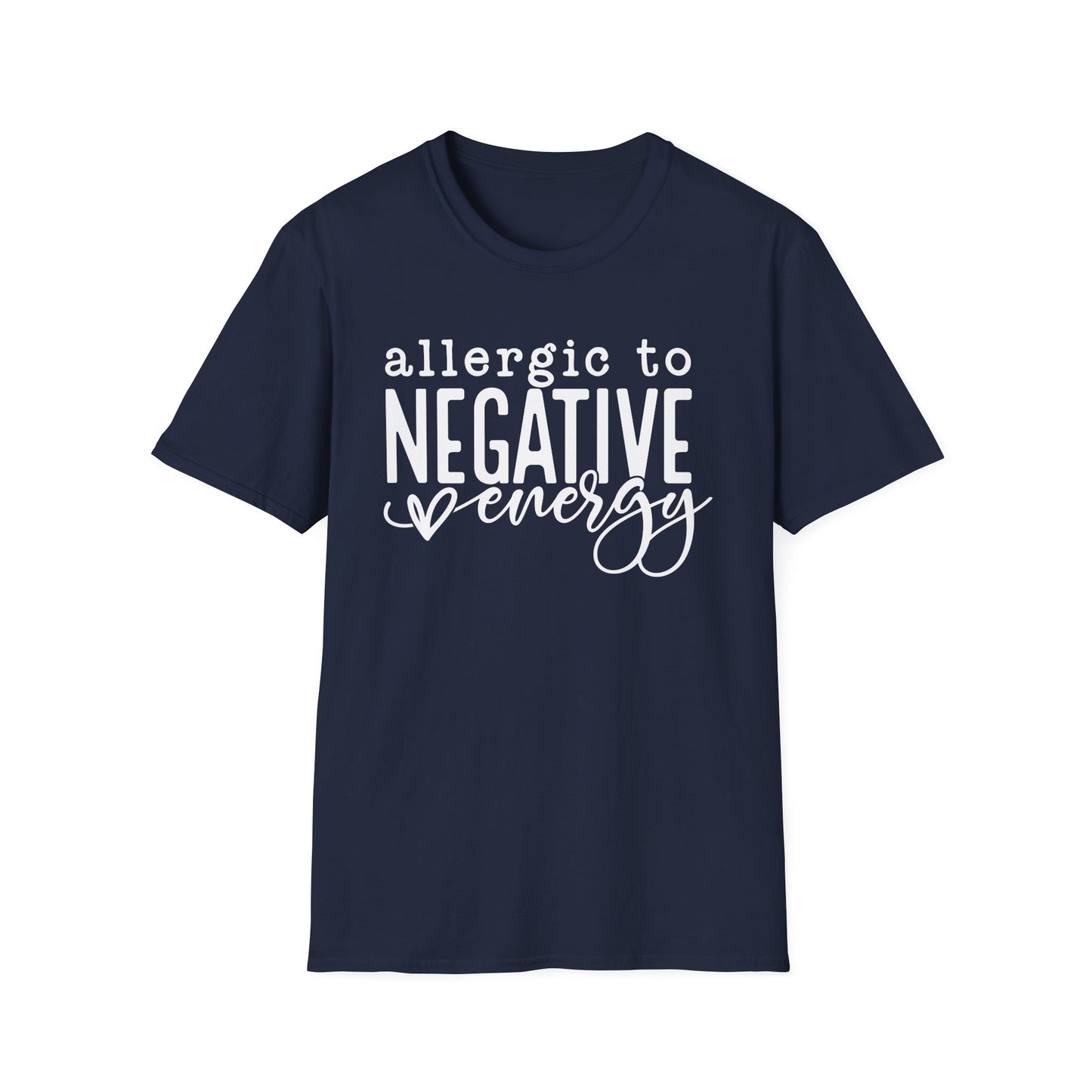 Allergic to Negative Energy Unisex Softstyle T-Shirt