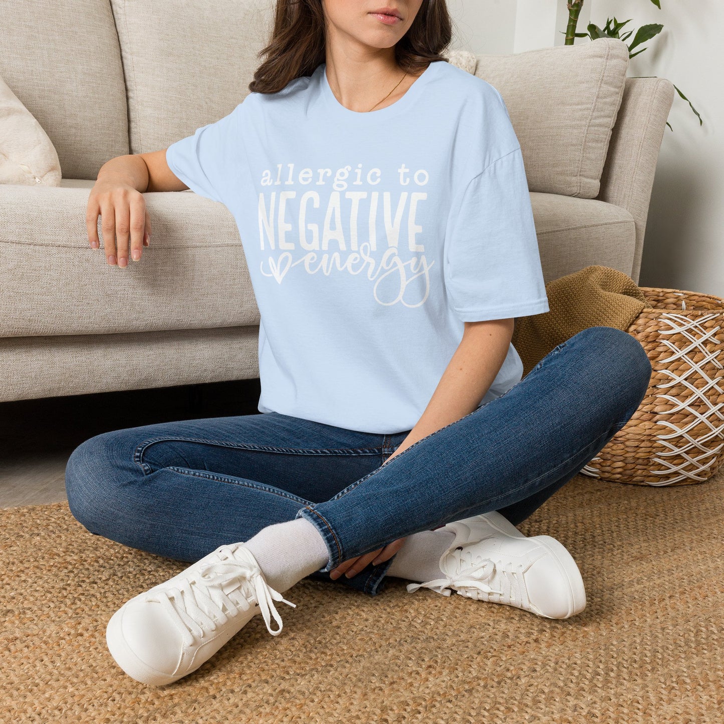 Allergic to Negative Energy Unisex Softstyle T-Shirt