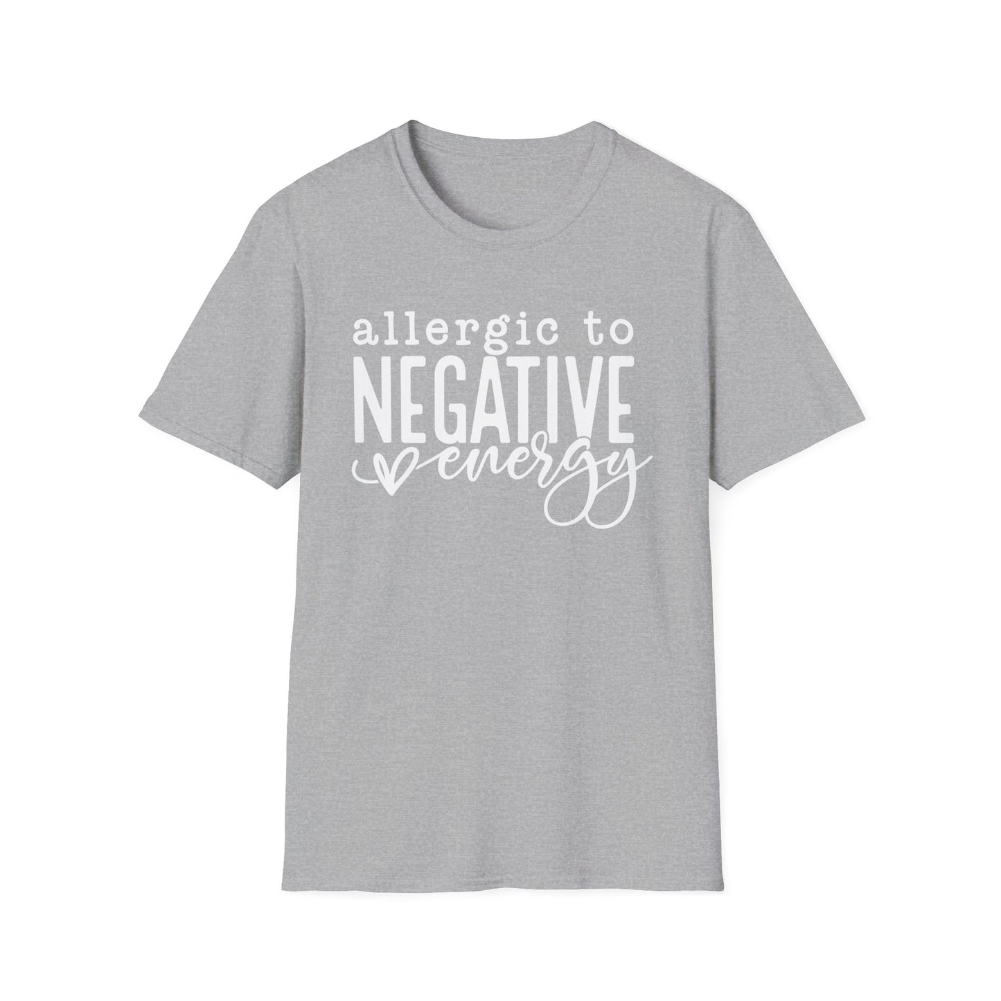 Allergic to Negative Energy Unisex Softstyle T-Shirt