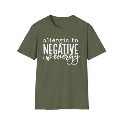 Allergic to Negative Energy Unisex Softstyle T-Shirt