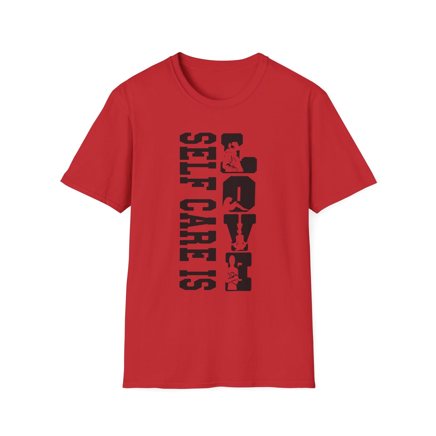 Self Care Is Love Vertical Graphic Tee