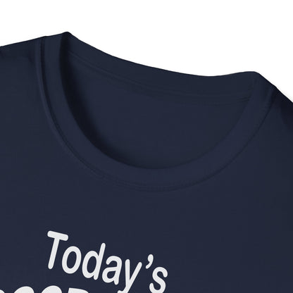 Christian Graphic T-Shirt — "Today's Good Mood: Jesus" Inspirational Faith Tee