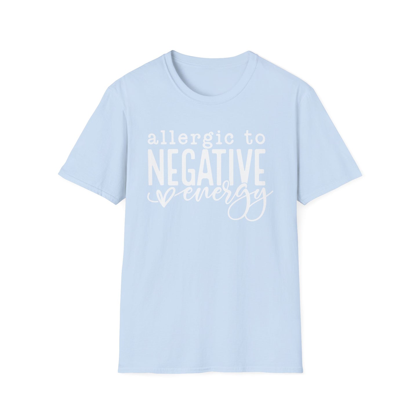 Allergic to Negative Energy Unisex Softstyle T-Shirt