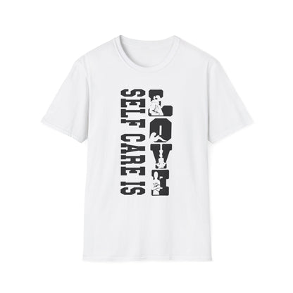 Self Care Is Love Vertical Graphic Tee