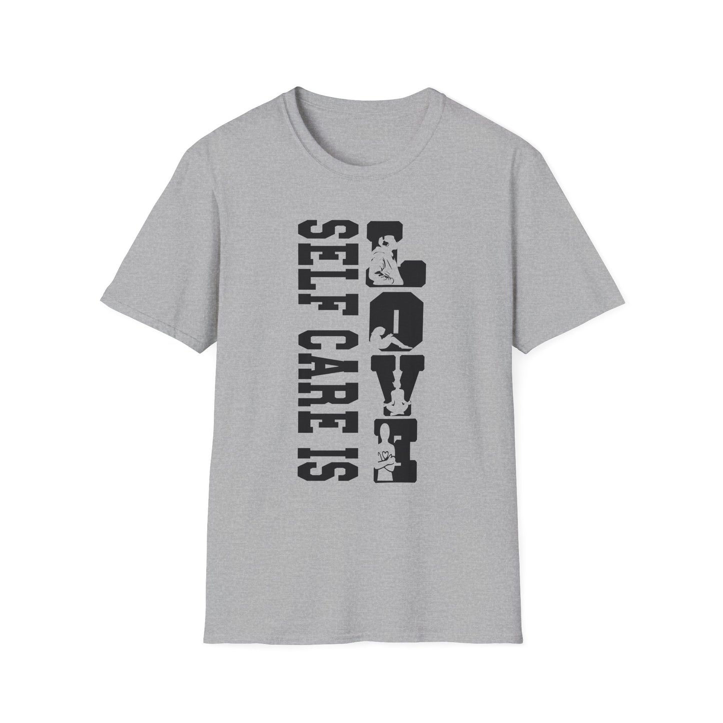 Self Care Is Love Vertical Graphic Tee