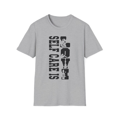 Self Care Is Love Vertical Graphic Tee