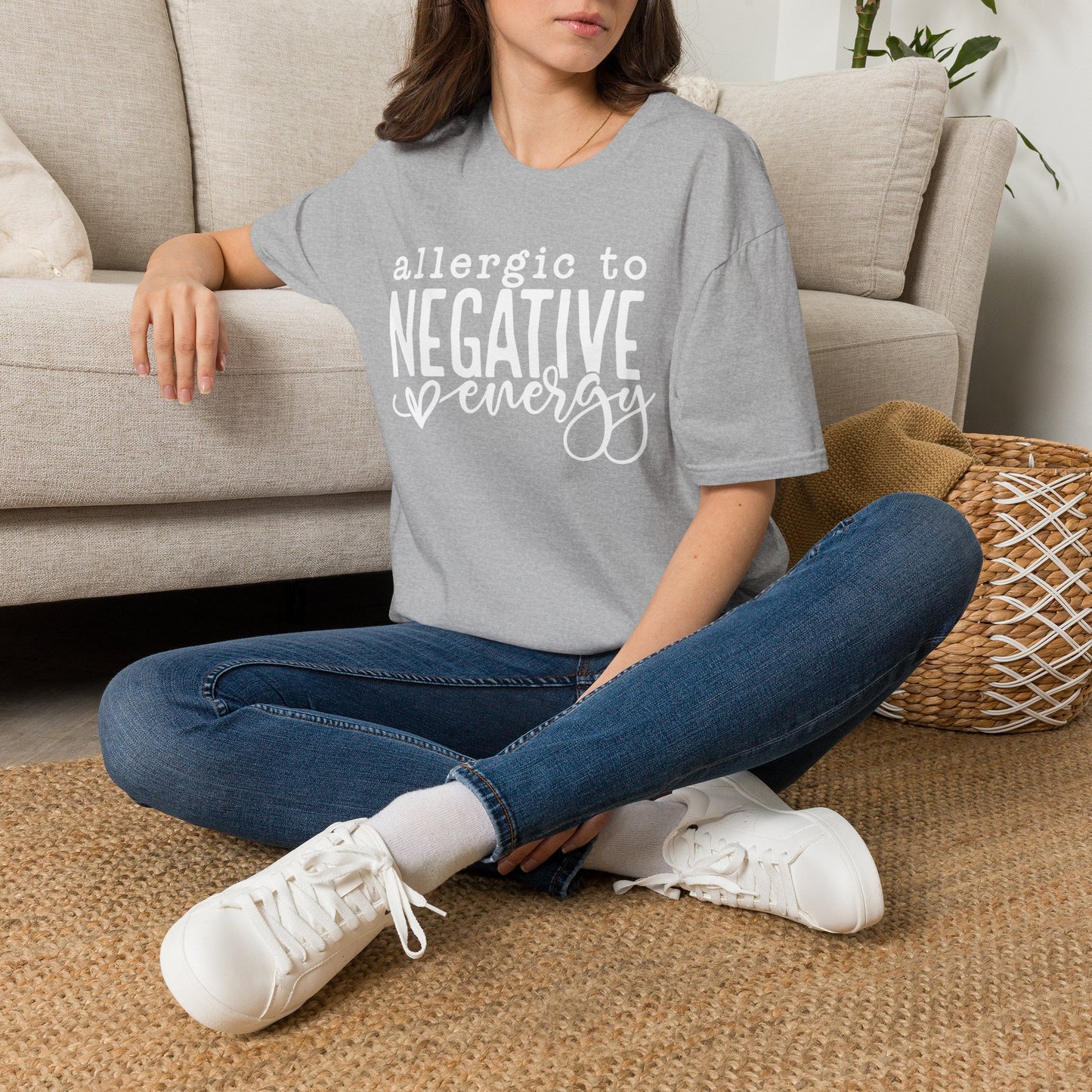 Allergic to Negative Energy Unisex Softstyle T-Shirt