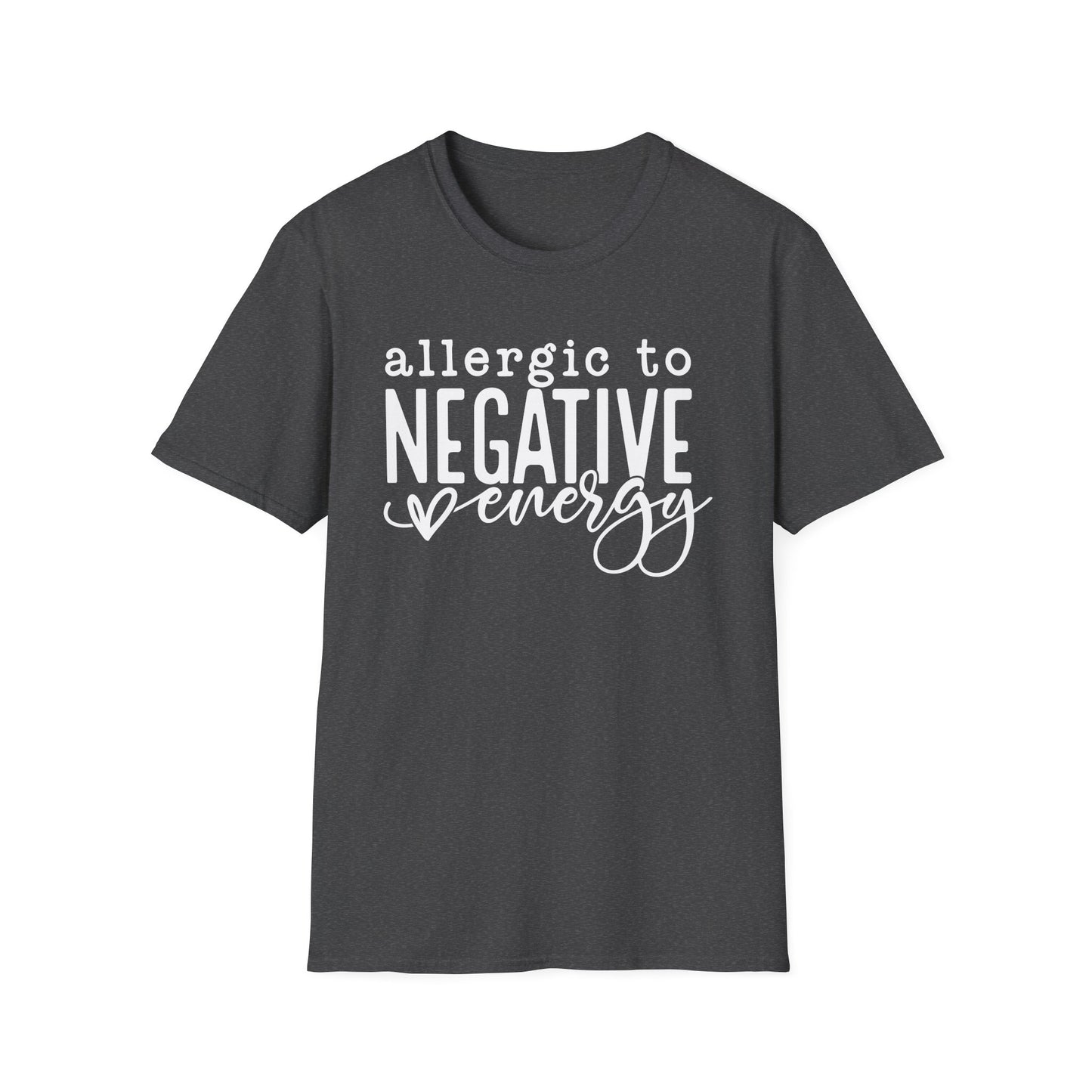 Allergic to Negative Energy Unisex Softstyle T-Shirt