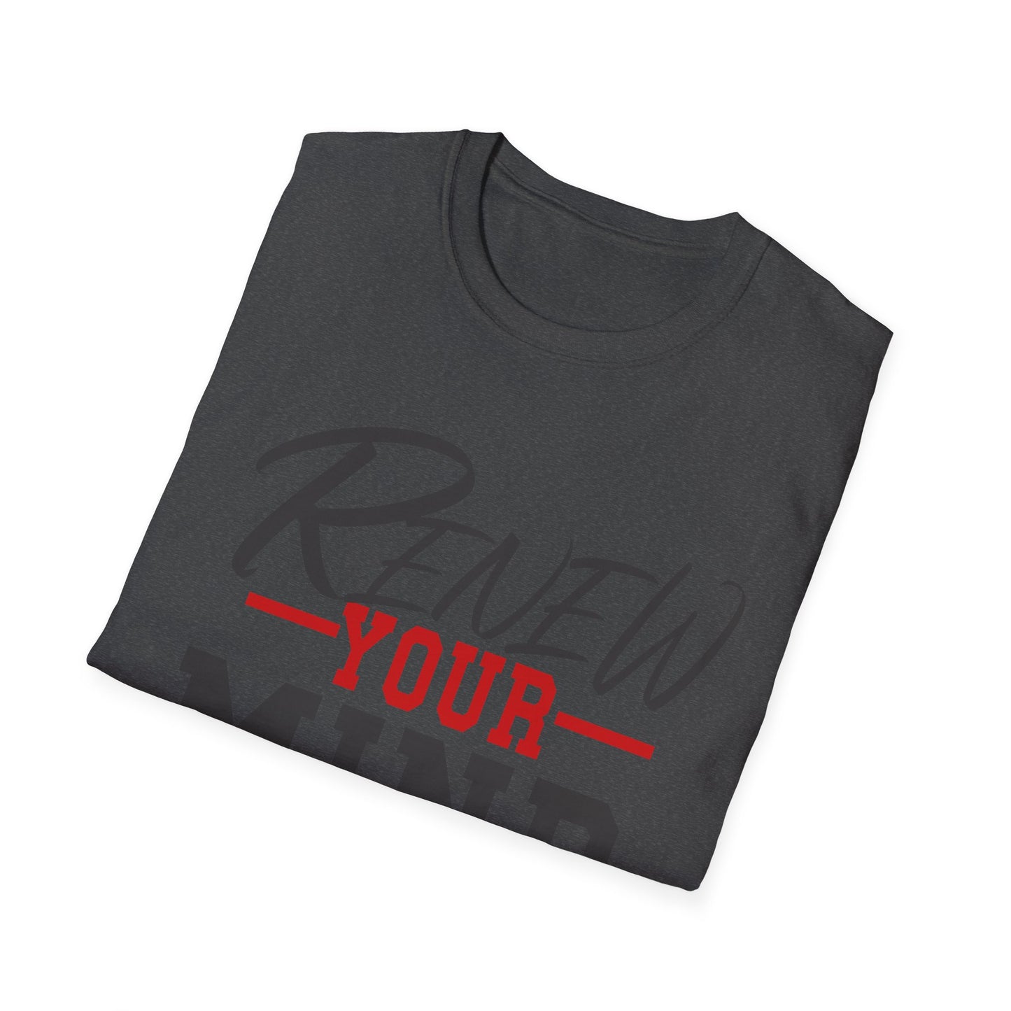 Renew Your Mind T-Shirt — "Self Care Is Love" Inspirational Mental Health Tee