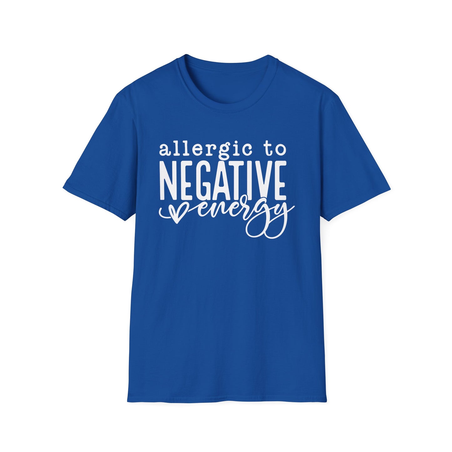 Allergic to Negative Energy Unisex Softstyle T-Shirt