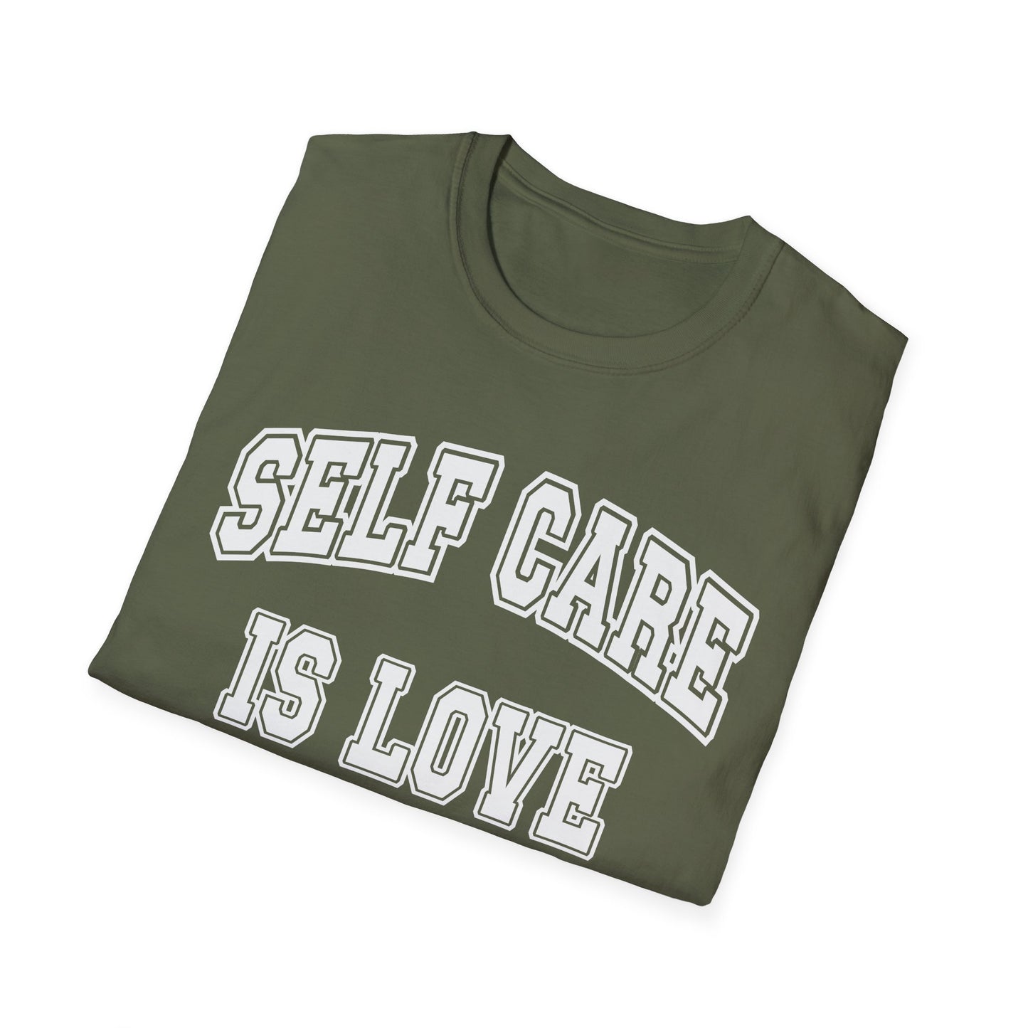 Self Care Is Love T-Shirt — Minimal Wellness Tee