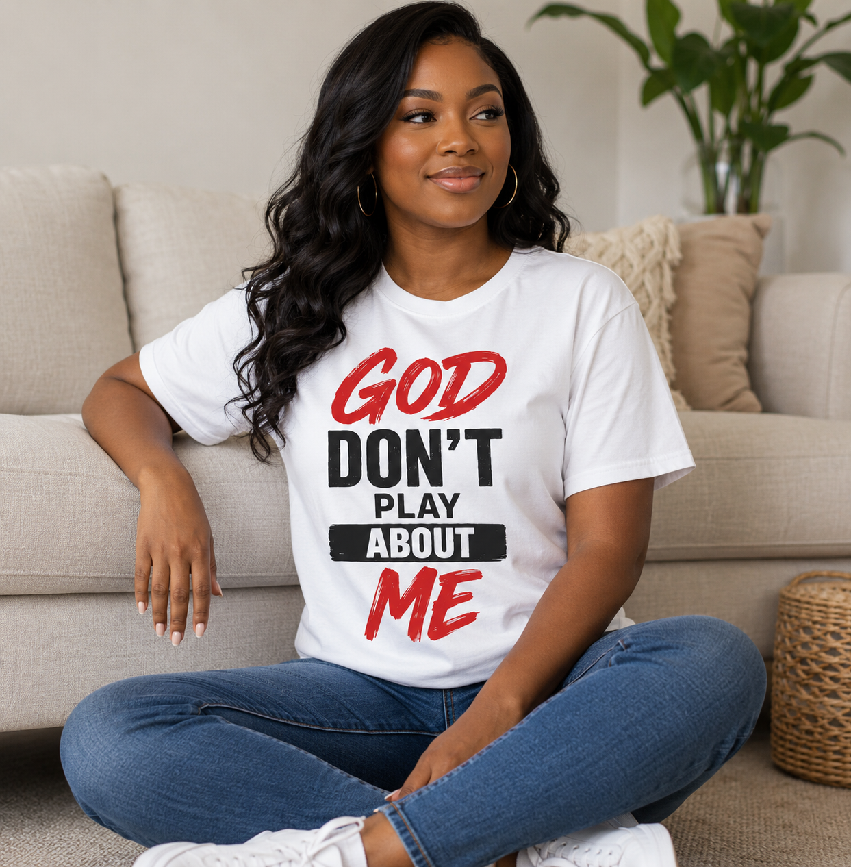 God Don't Play About Me T-Shirt
