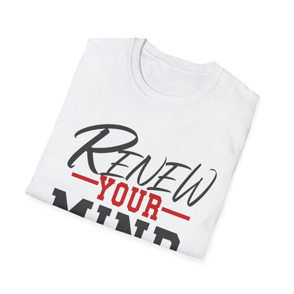 Renew Your Mind T-Shirt — "Self Care Is Love" Inspirational Mental Health Tee