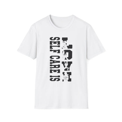 Self Care Is Love Vertical Graphic T-Shirt
