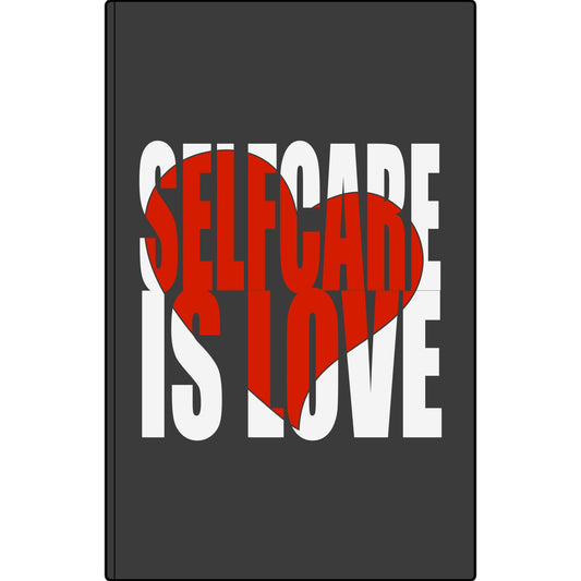 Journal — "Selfcare Is Love" Vegan Leather Engraved Notebook