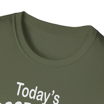Christian Graphic T-Shirt — "Today's Good Mood: Jesus" Inspirational Faith Tee