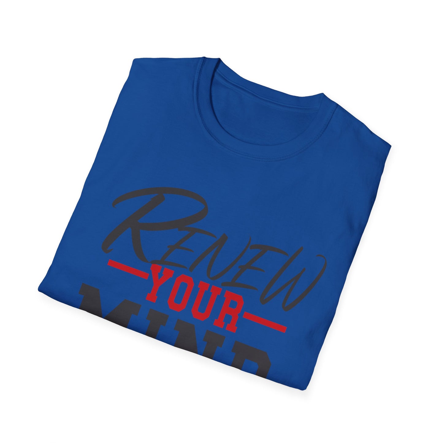 Renew Your Mind T-Shirt — "Self Care Is Love" Inspirational Mental Health Tee