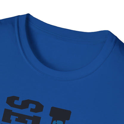 T-Shirt — "Self Care Is Love" Vertical Graphic Shirt | Mental Health & Self-Care Tee