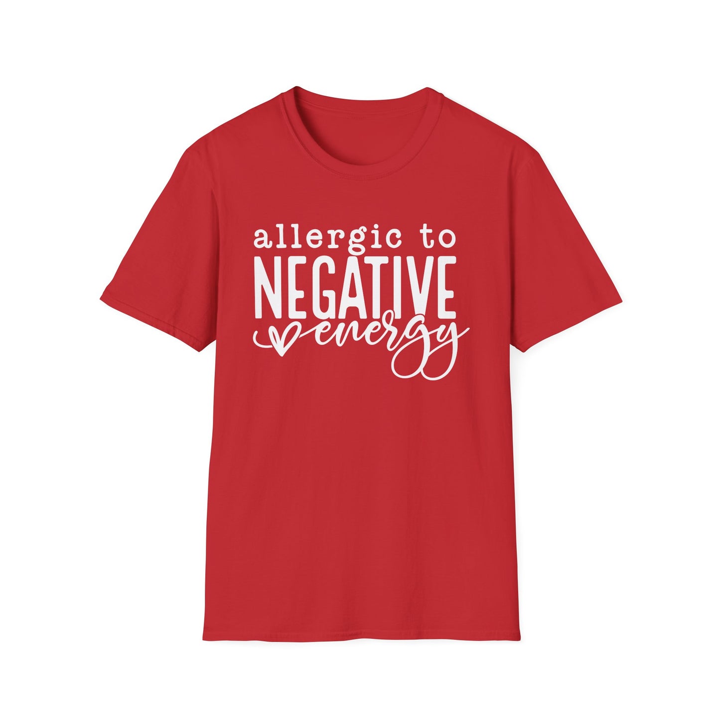 Allergic to Negative Energy Unisex Softstyle T-Shirt