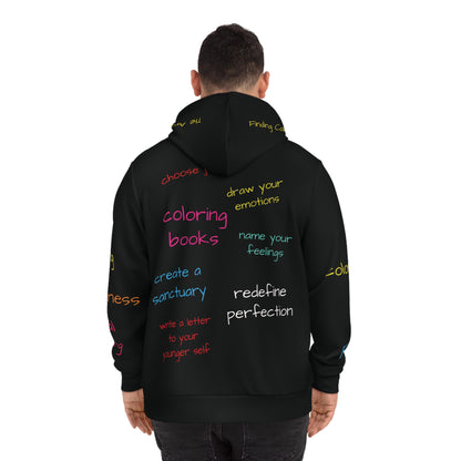Wellness Words Hoodie — The Art of Wellness Self-Care Pullover
