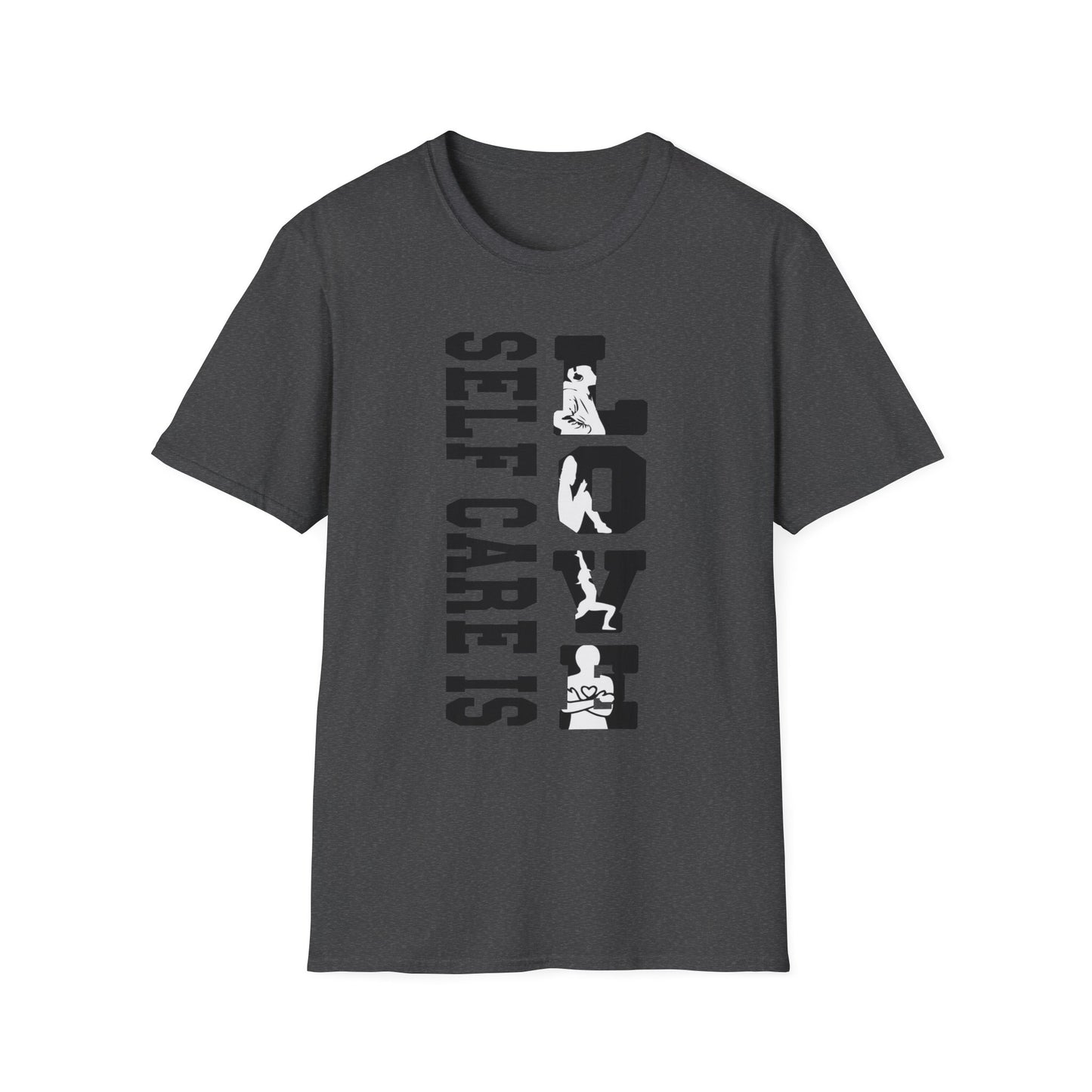 Self Care Is Love Vertical Graphic T-Shirt