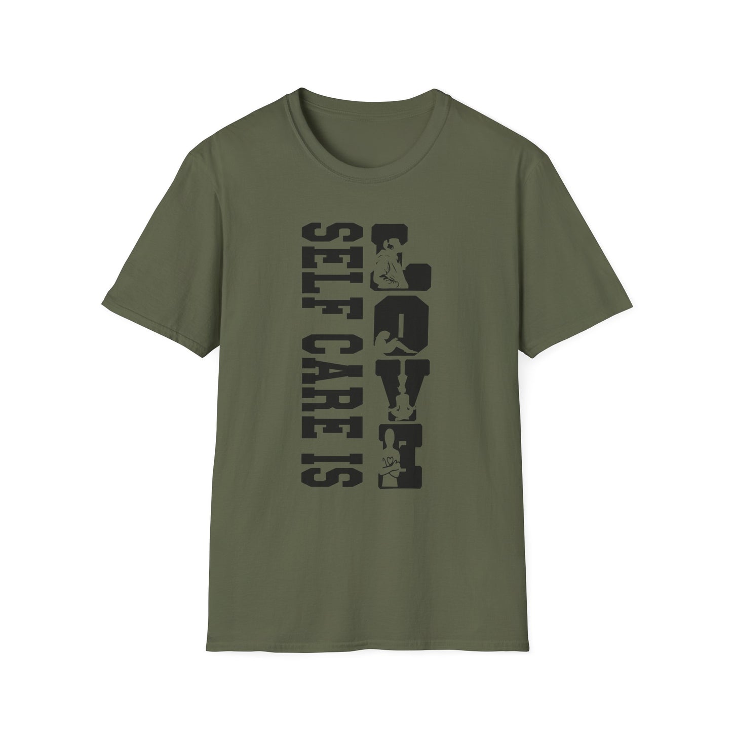 Self Care Is Love Vertical Graphic Tee