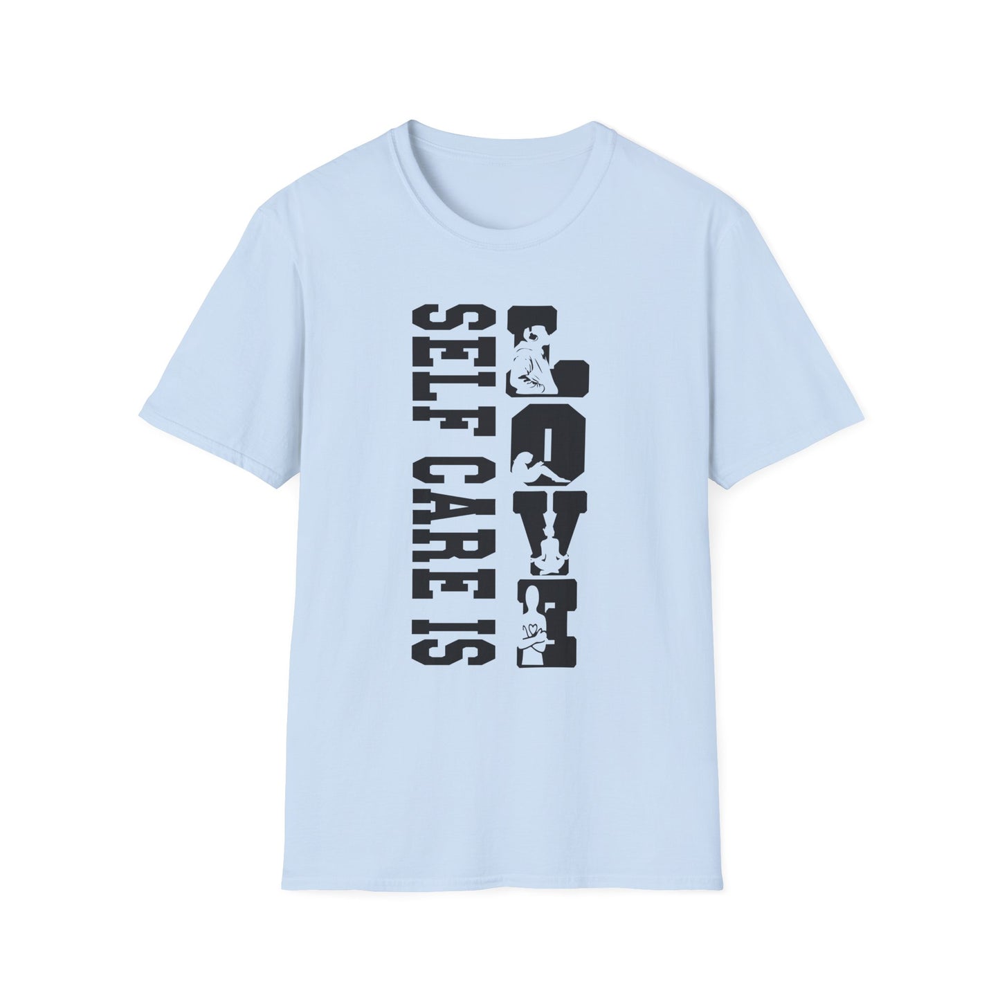 Self Care Is Love Vertical Graphic Tee