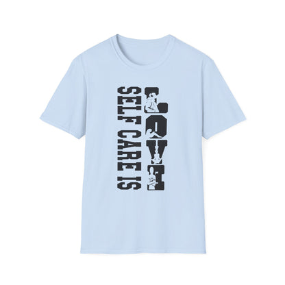 Self Care Is Love Vertical Graphic Tee