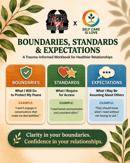 Boundaries, Standards and Expectations Workbook