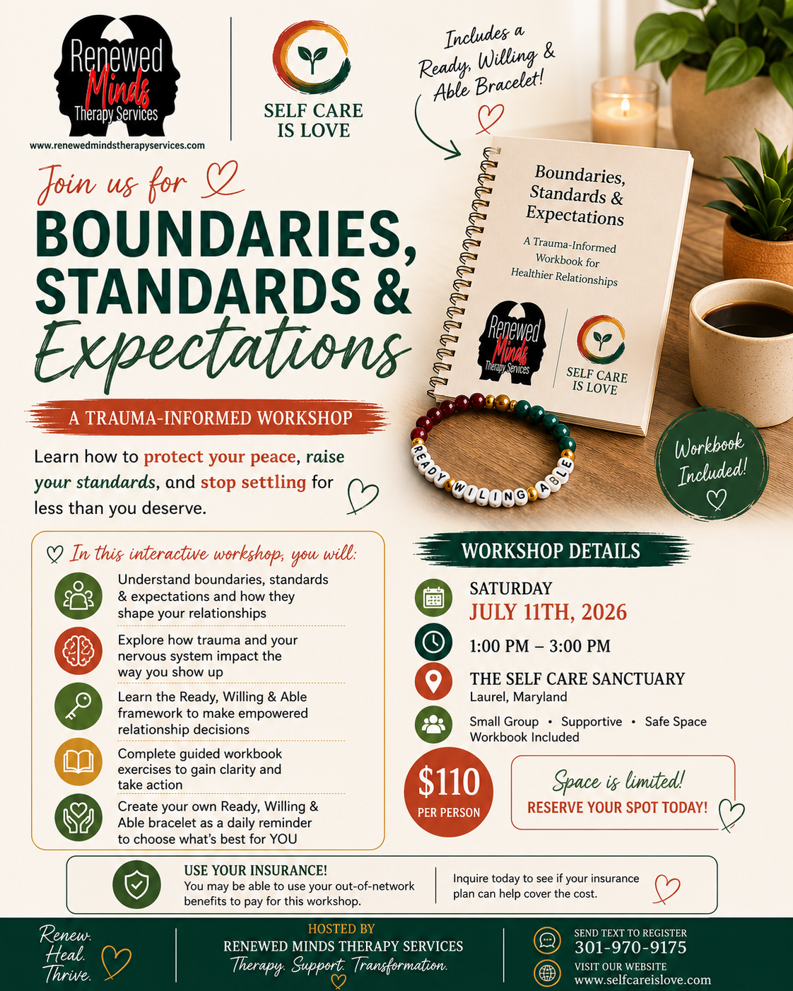 The Boundaries, Standards and Expectations Workshop