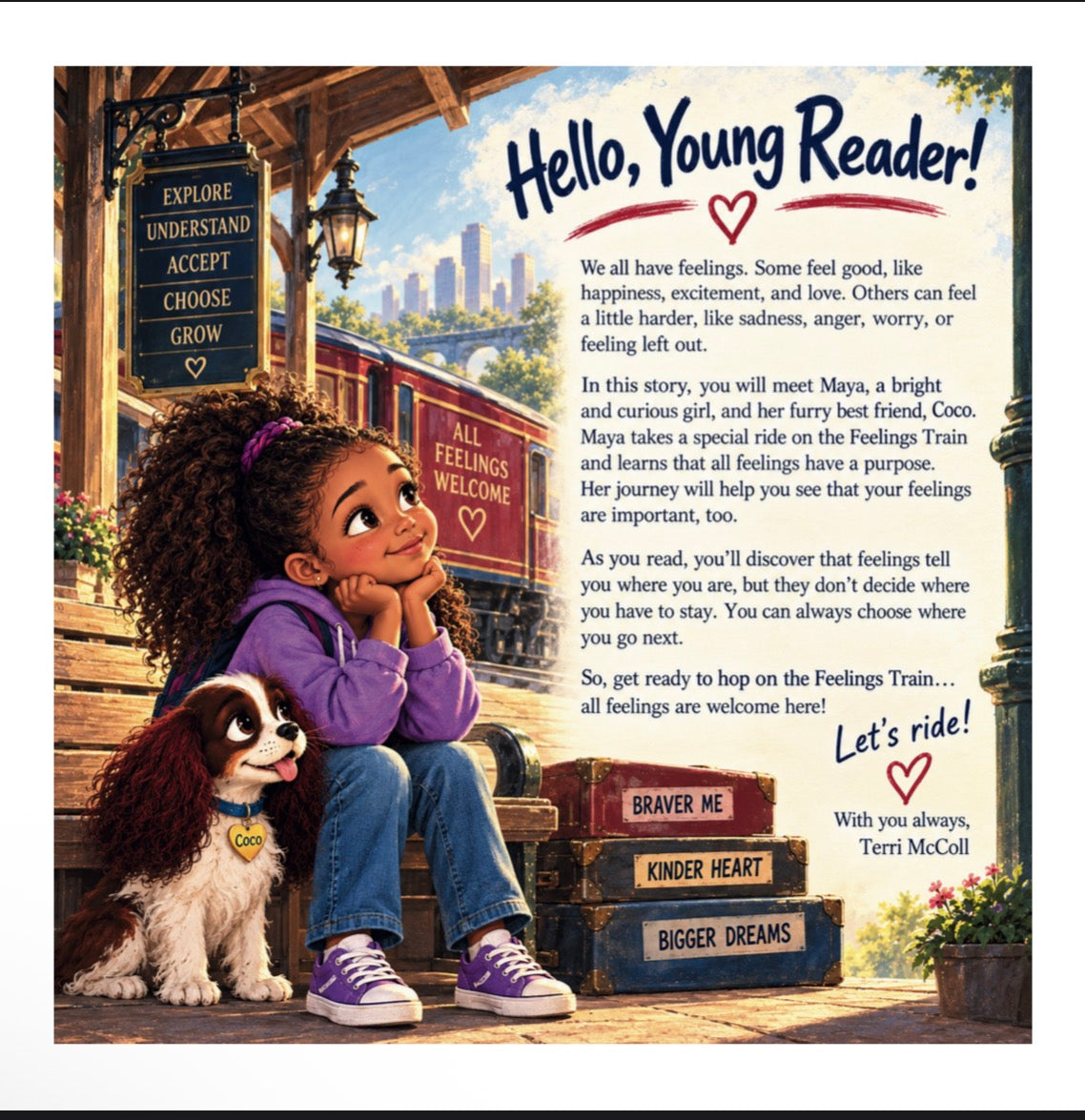 The Feelings Train: A Journey Through a World of Big Feelings