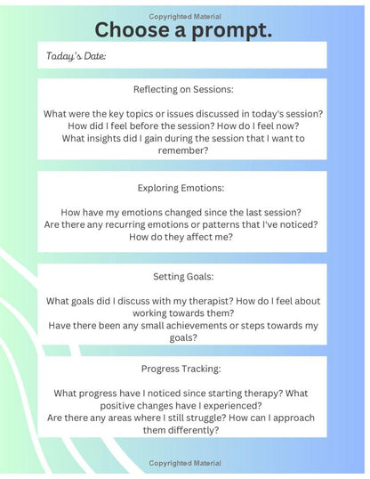 Mindful Progress: A Guided Journal for Healing & Personal Growth