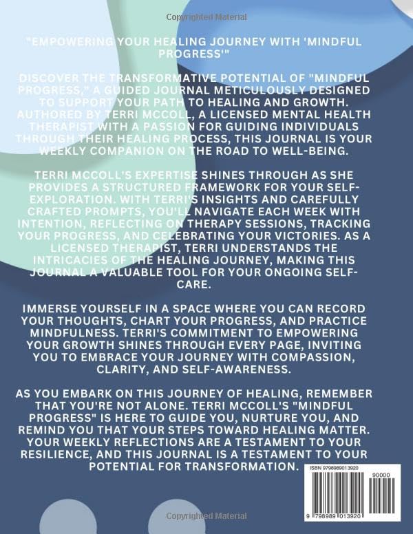 Mindful Progress: A Guided Journal for Healing & Personal Growth